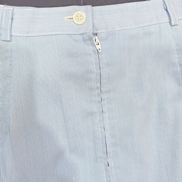 🛑🛑SOLD Vintage 70s Blue Pinstripe Ship n Shore Skirt - Picture 12 of 16